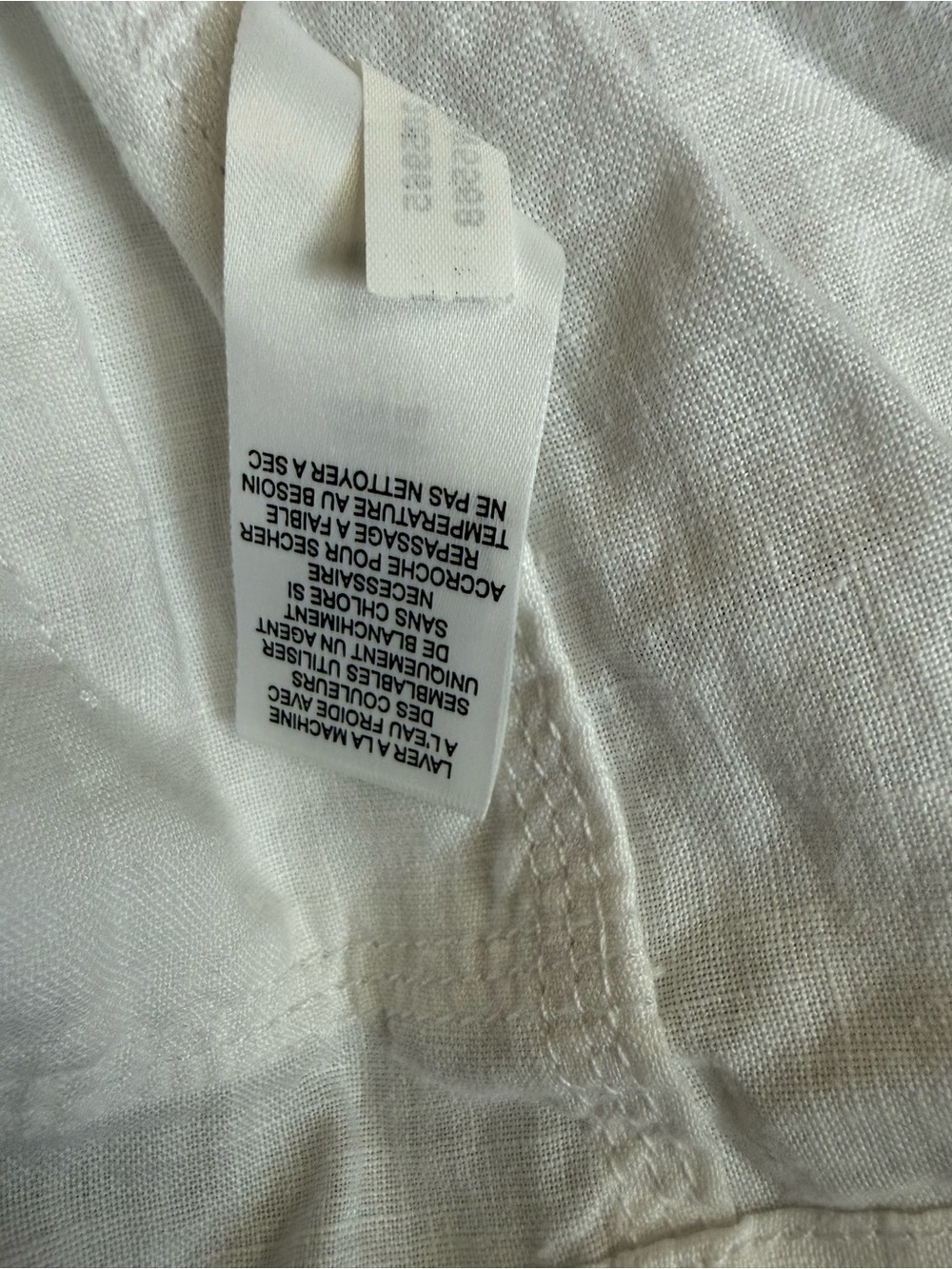 Tommy Bahama Relax White 100% Linen Hooded Utility Jacket Size Small - Picture 8 of 15